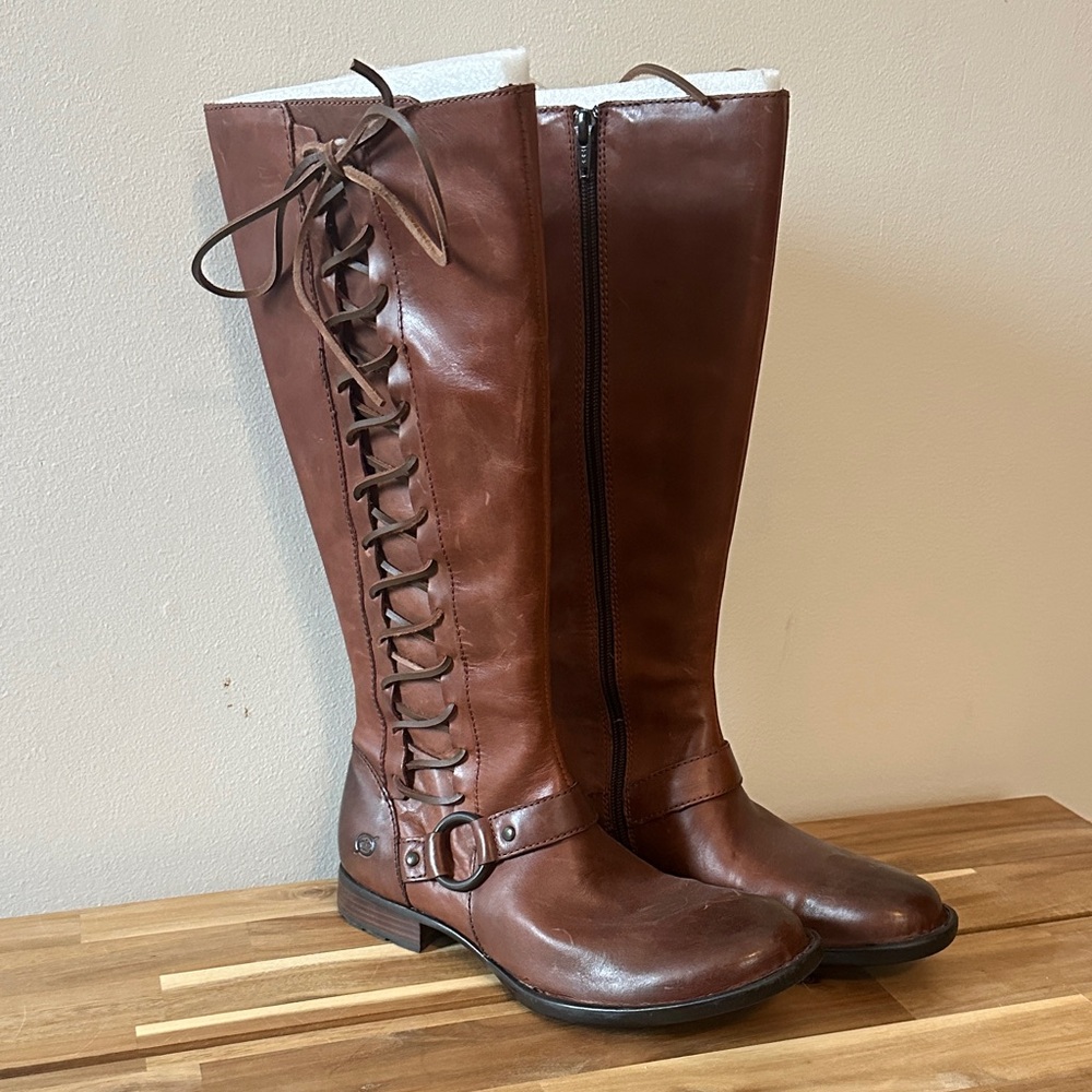 Born Brown Leather Boots